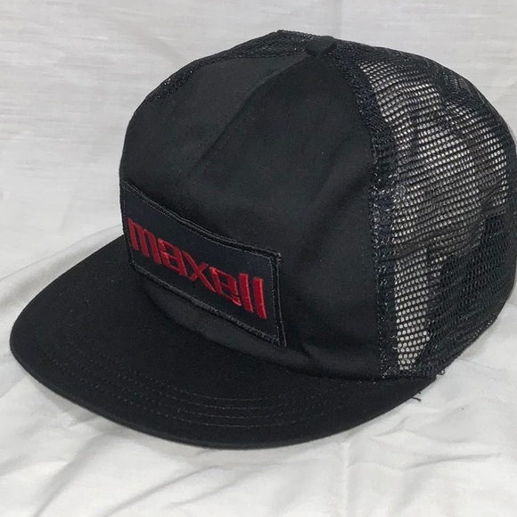 Rare vintage Maxell SnapBack hat - Picture 2 of 8